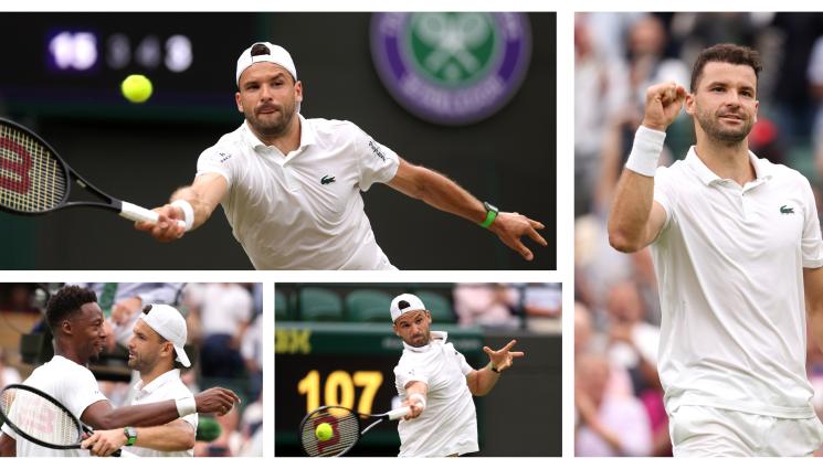 Григор Димитров Уимбълдън - Исторически ден за Гришо на „Уимбълдън”.