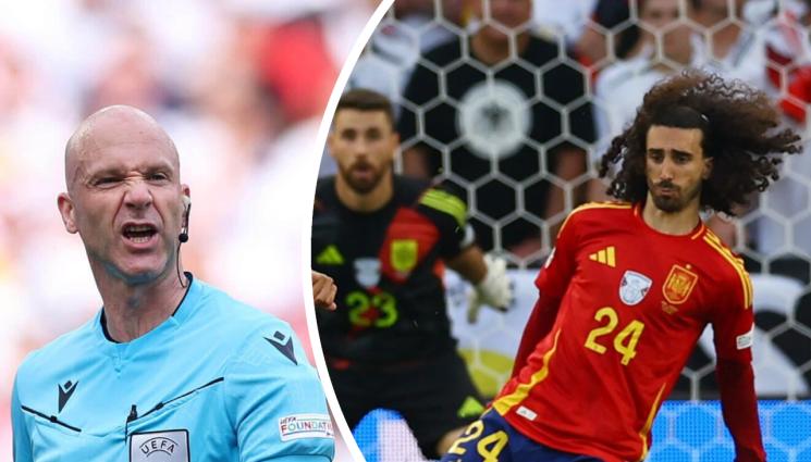 Антъни Тейлър - Съдията, спестил дузпа за Германия, вече е аут от Евро 2024