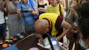Монаси на Далай Лама пристигнаха в Бургас