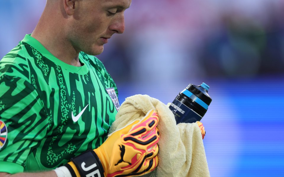 Вратарят на Англия Джордан Пикфорд е разчитал на предварителна информация