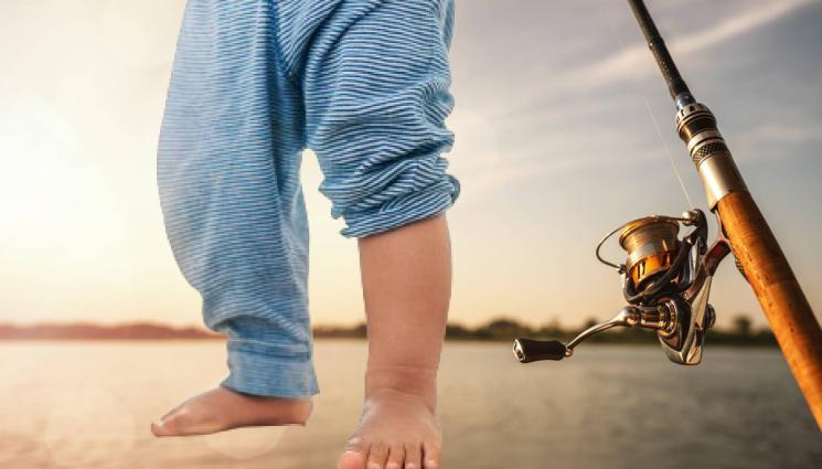 бебе рибар - ОЩЕ ПРЕДИ ЕГН-ТО: Бебета стават рибари!