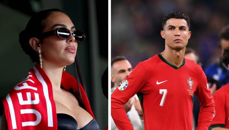 Джорджина Роналдо - Роналдо стиска дупето на Джорджина (СНИМКИ)