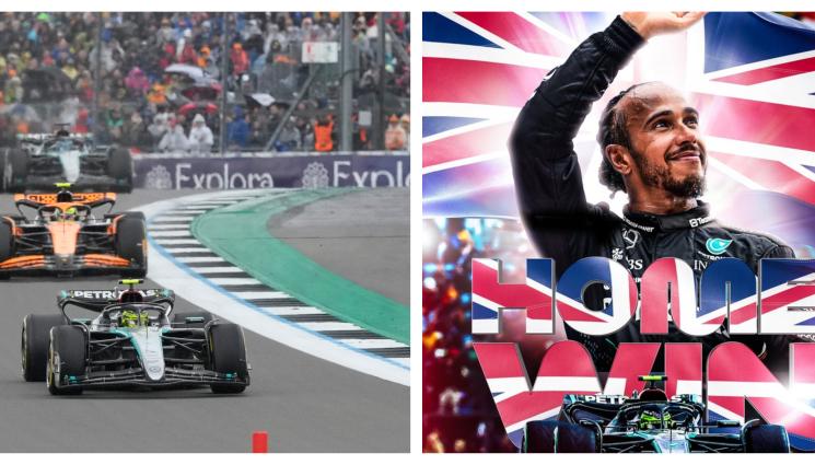 Люис Хамилтън Формула 1 Гран При на Великобритания - Хамилтън пренаписа историята с 9 триумфа на домашната Гран При на „Силвърстоун”