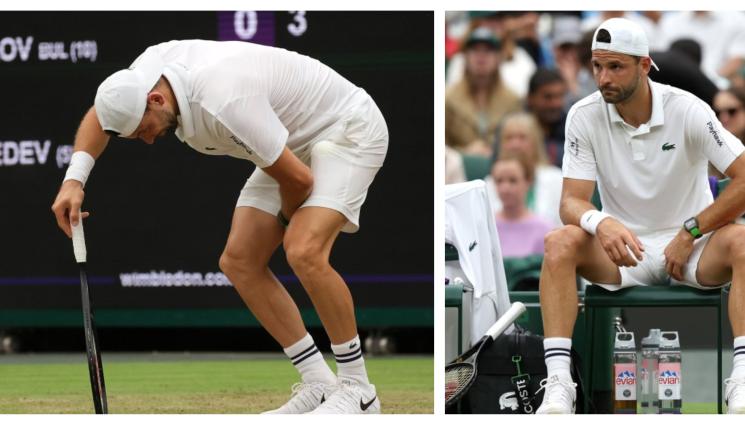 Григор Димитров Уимбълдън - Гришо разкри каква му е контузията, остава в Топ 10 и след „Уимбълдън”
