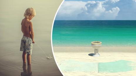 пикаене в морето