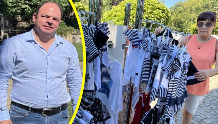 телкаджии - ПАЗАРЕН ФУРОР: Телкаджии продават дрехи по 19 лв