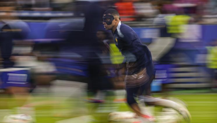 Килиан Мбапе Евро 2024 - Дори със счупен нос, Килиан Мбапе е куршумът на европейското