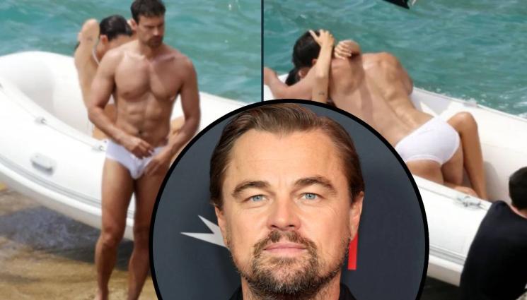 Витория Черети Леонардо ди Каприо - Мераклия напъха езика си в устата на гаджето на Леонардо ди Каприо (ВИДЕО)