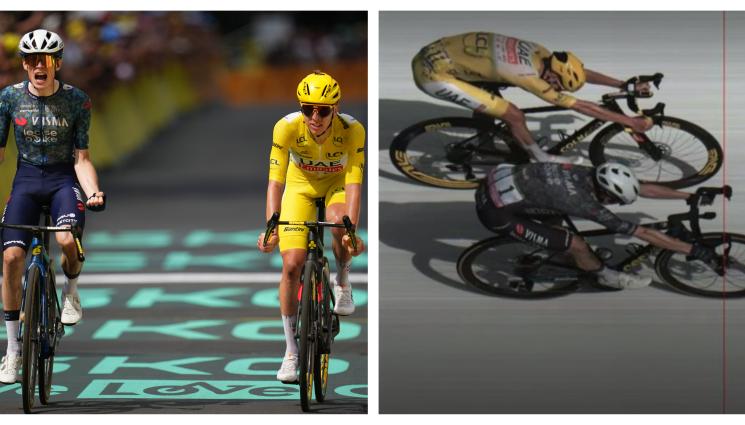 Йонас Вингегор Тур дьо Франс - Драма с половин гума и фотофиниш на Тур-а