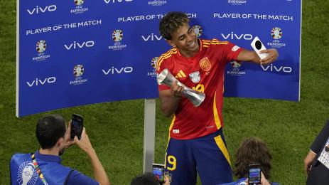 Ламин Ямал Испания Евро 2024