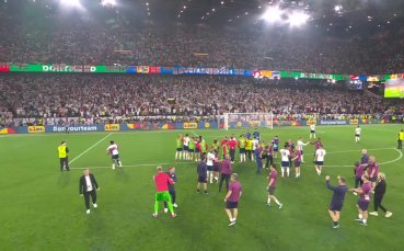 Чиста емоция: Англия празнува класирането за финала на UEFA EURO 2024 (видео)