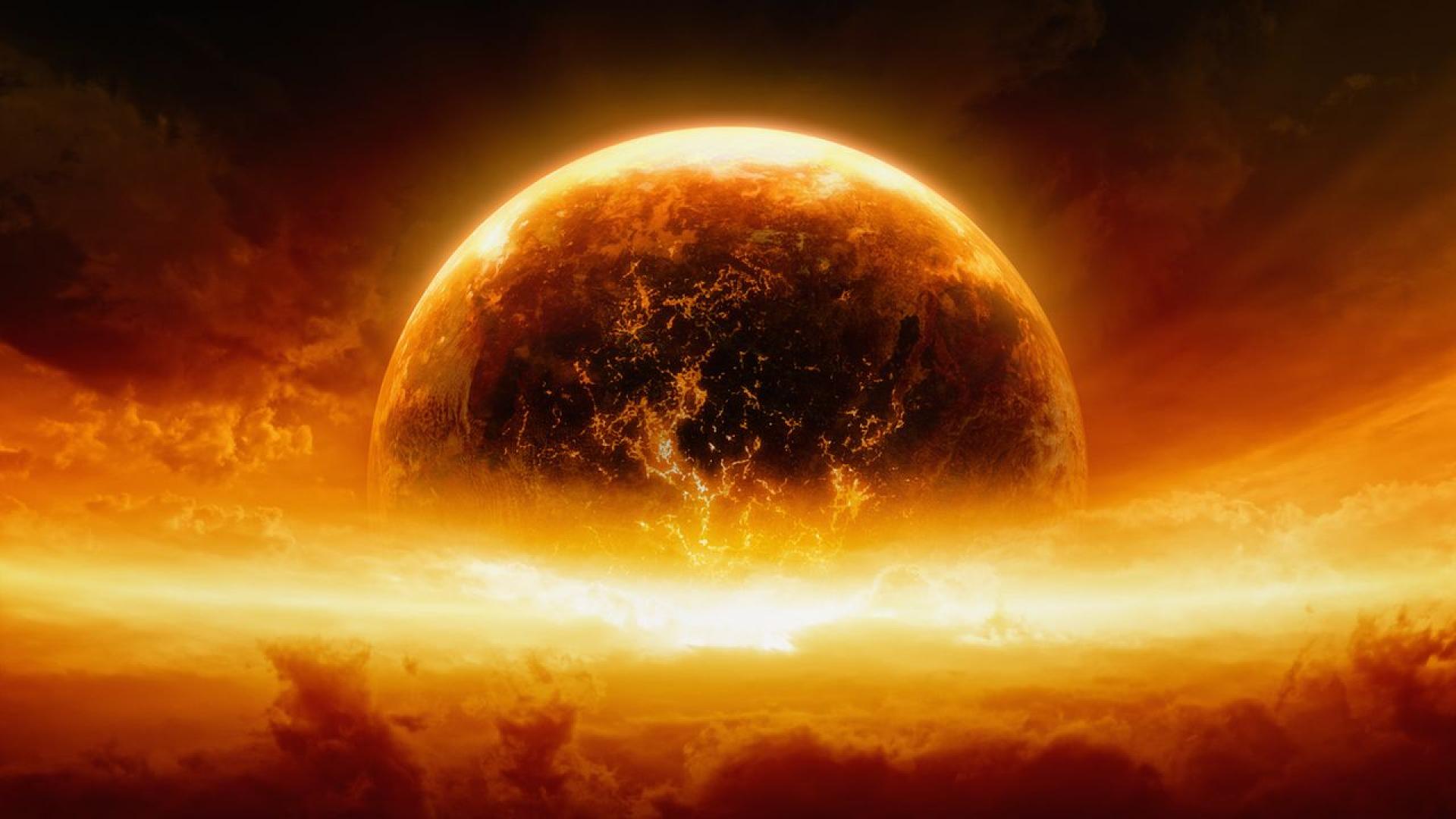 Бъдеще в което въздухът задушава земята гори а океаните вече