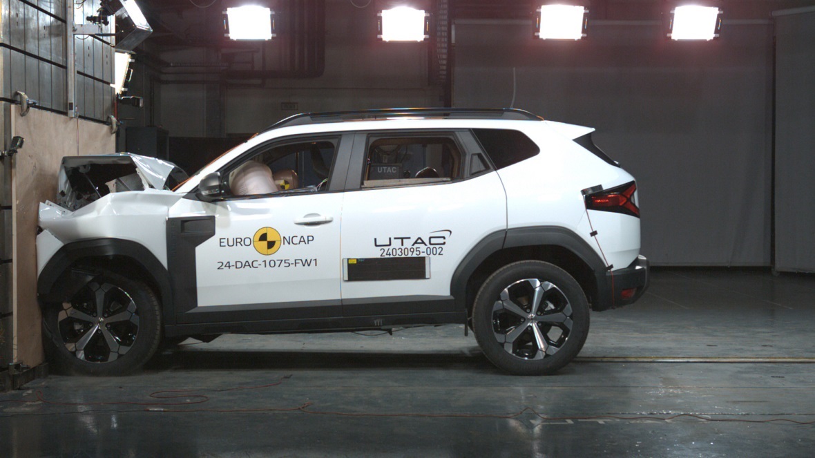 Dacia Duster краш тест EuroNCAP