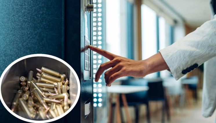 куршуми - НОВА МОДА: Хранителен магазин инсталира вендинг машина за куршуми!