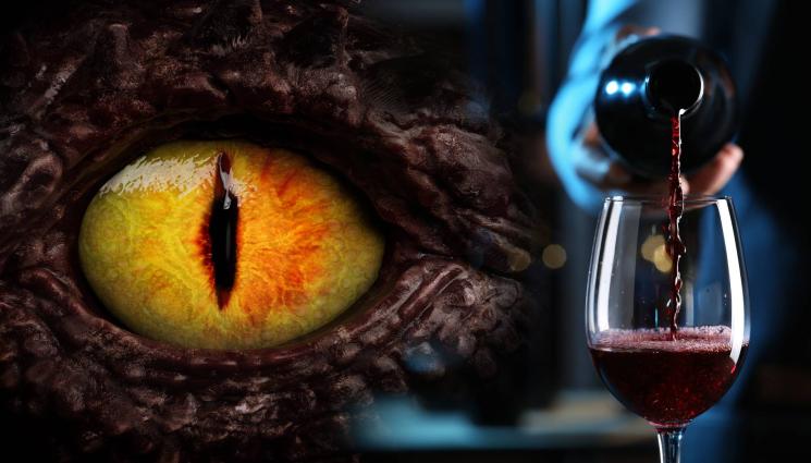 динозавър вино - НОВО 20: Пием вино заради динозаврите!