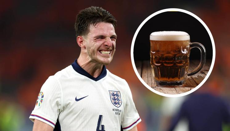деклан райс - Национал на Англия ще изпие първата си бира при титла