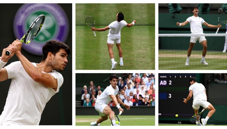 Уимбълдън Алкарас - Алкарас пак сломи Медведев на