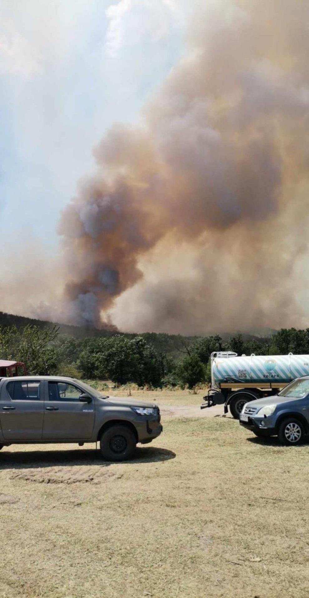  пожар Пловдивско 