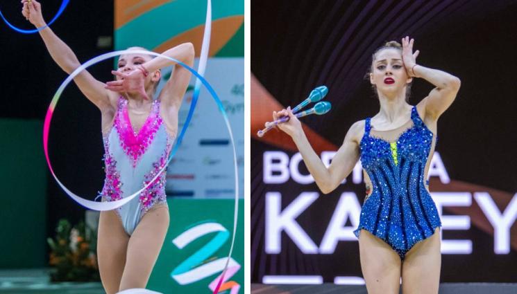 художествена гимнастика - Безупречна Стилияна покори и Румъния