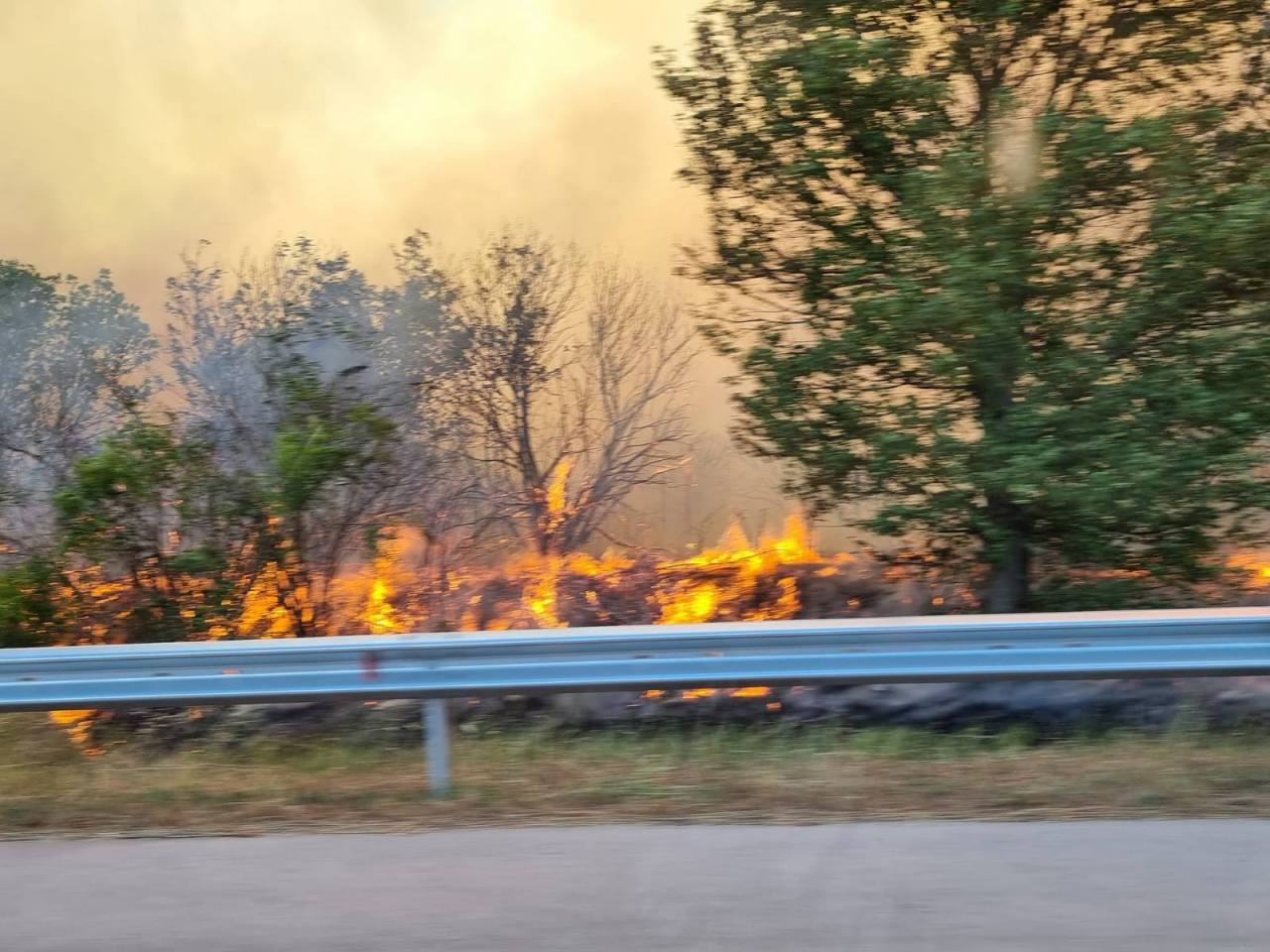 хемус пожар