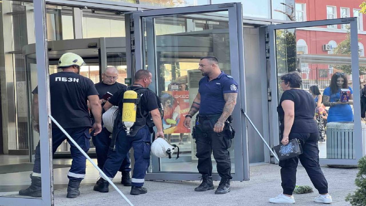 пожар в Пловдив