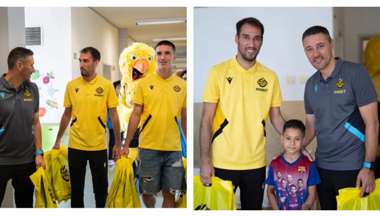 Душан Керекез Ивелин Попов - Похвално, майна! Ботев (Пд) с дарение за детска клиника