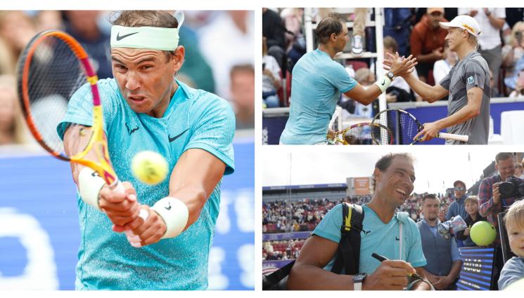 Рафаел Надал - Матадора загря за олимпиадата със сина на великия Бьон Борг, отнесе го за по-малко от час и половина