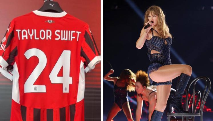 Тейлър Суифт - Милан с подарък за Тейлър  Суифт