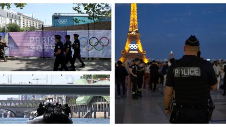 Париж 2024 полиция