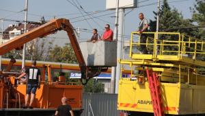 От тази сутрин за движение е отворено кръстовището на булевардите