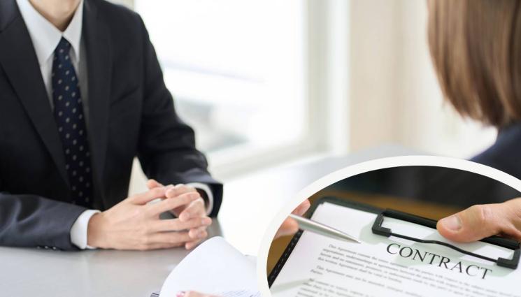 интервю работа договор