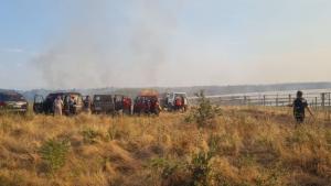 Усилията на служителите на ГД Пожарна безопасност и защита на