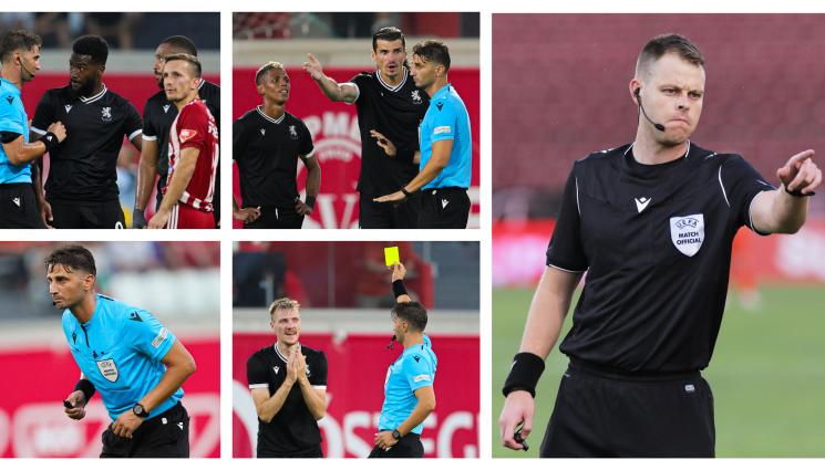 Съдии Лудогорец - Нахендриха Лудогорец с рефери, клали ЦСКА