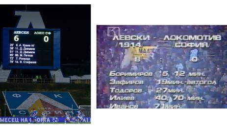 Левски Локо София рекорди