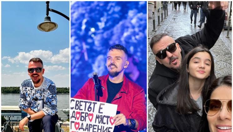 графа - Певецът Владимир Ампов-Графа пред 