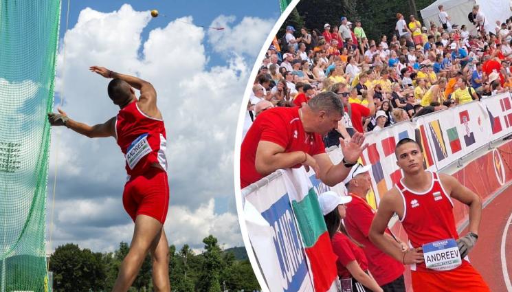 Димо Андреев - Сребро за Димо Андреев на европейското в Банска Бистрица!