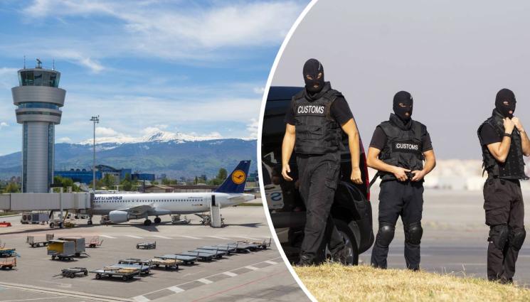 полиция летище софия - Полицията блокира летище София, пусна се в спецакция!