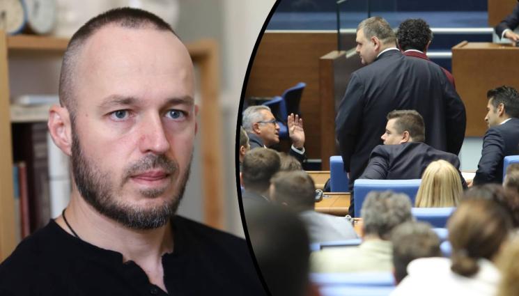 Стойчо Стойчев - Политологът доц. Стойчо Стойчев пред 