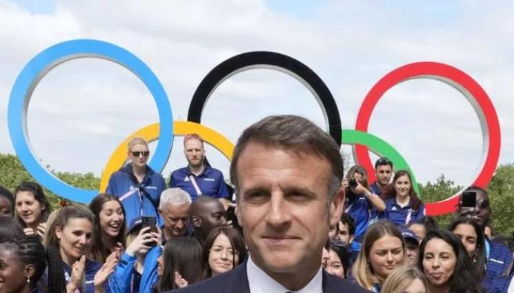 Еманюел Макрон Париж 2024 - Макрон в кризисен пиар пред МОК утре, защитава кандидатурата на Франция за зимна олимпиада през 2030-а