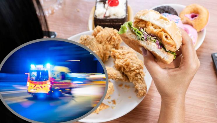 ядене - ОТВРАТИТЕЛНО: Инфлуенсърка умря в ефир, пръсна се от ядене! (СНИМКИ)