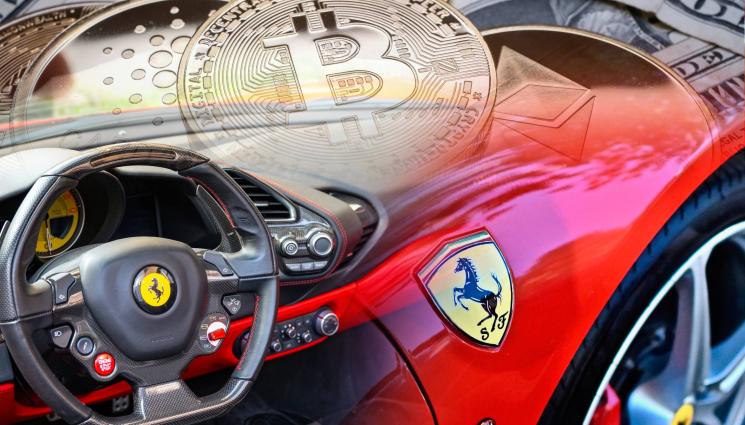 ферари криптовалута - ВЕЧЕ И У НАС: Купуваме Ферари с криптовалута!