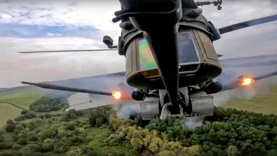 Руски военен хеликоптер се разби в Калужка област, екипажът му загина