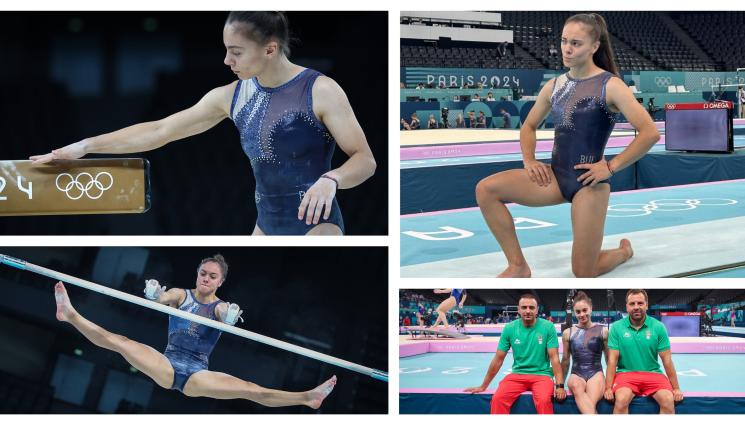 Валентина Георгиева спорта гимнастика - Валентина Георгиева с първа тренировка в легендарната зала „Берси”, адаптирала се добре, треньорът й доволен