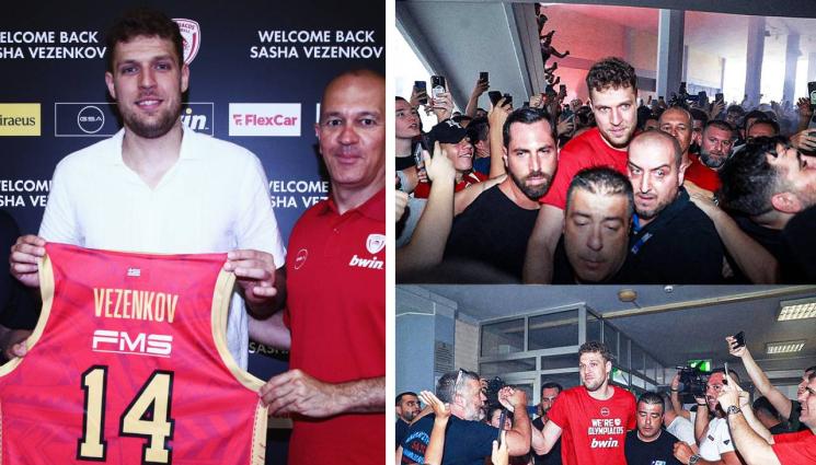 Александър Везенков - Истерия по Везенков в Пирея