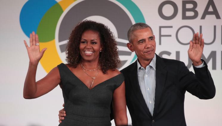 мишел и барак обама