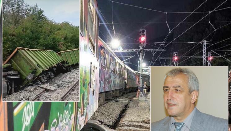 влак - НА КОСЪМ ОТ ПРОИЗШЕСТВИЕ: Три грешки изхвърлят влака от релсите!