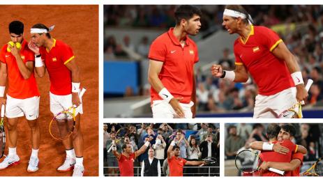 Рафаел Надал Карлос Алкарас Париж 2024