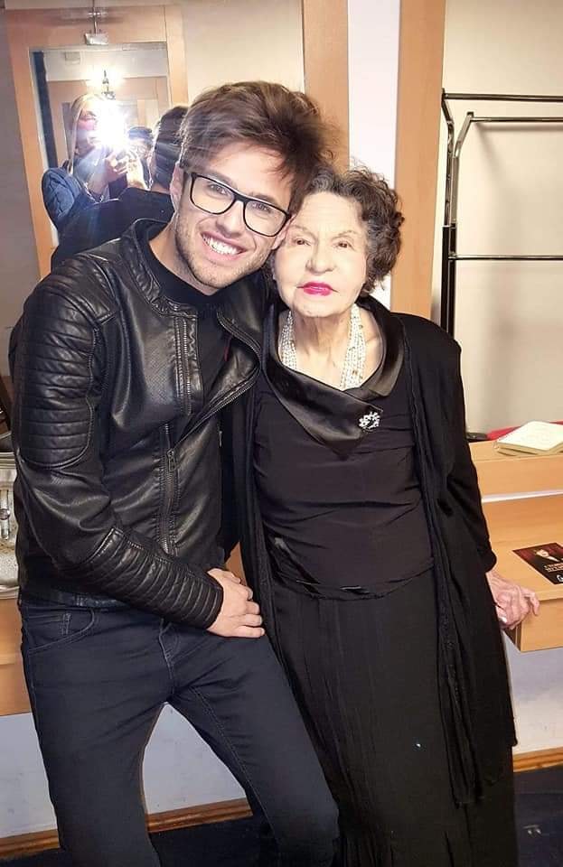 Евгени Боянов със Стоянка Мутафова