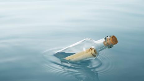 писмо в бутилка