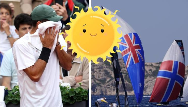 Париж 2024 - Жега налегна Париж, тенисистите се оплакват от пека на кортовете, ветроходците надяват ледени жилетки